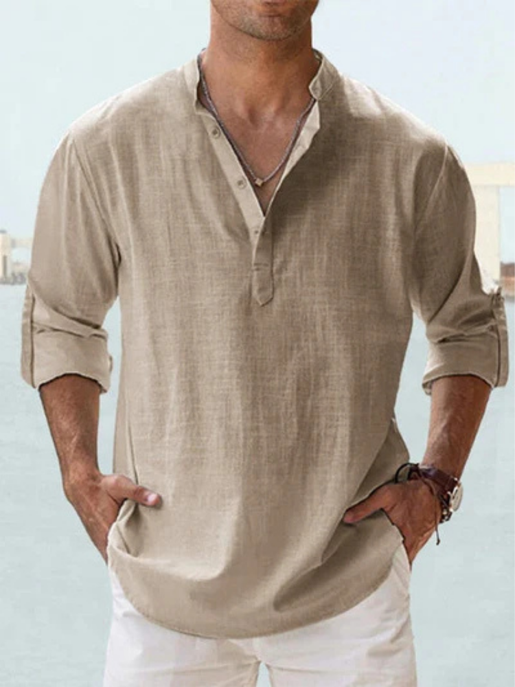 Cazel | Camisa transpirable de lino