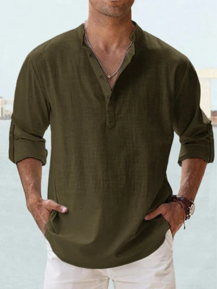 Cazel | Camisa transpirable de lino