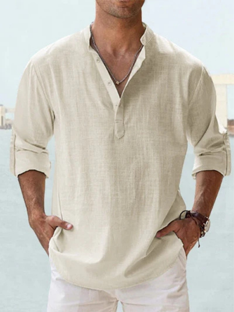 Cazel | Camisa transpirable de lino