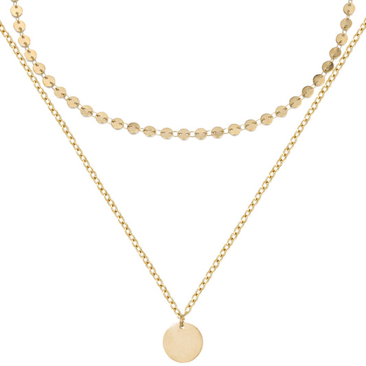 BonnyBoho Halsketten Set Gold