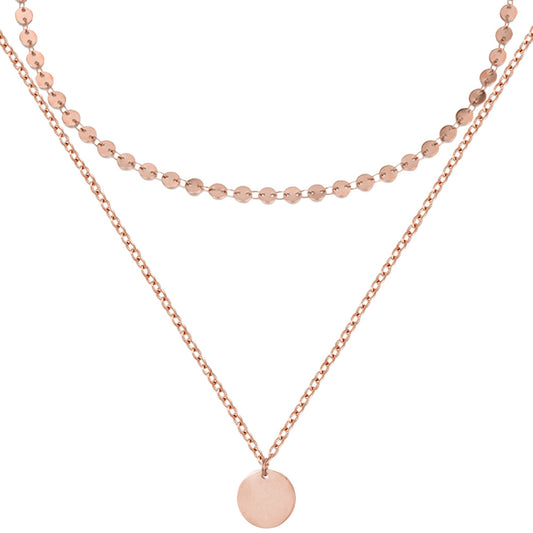 BonnyBoho Halsketten Set Rose