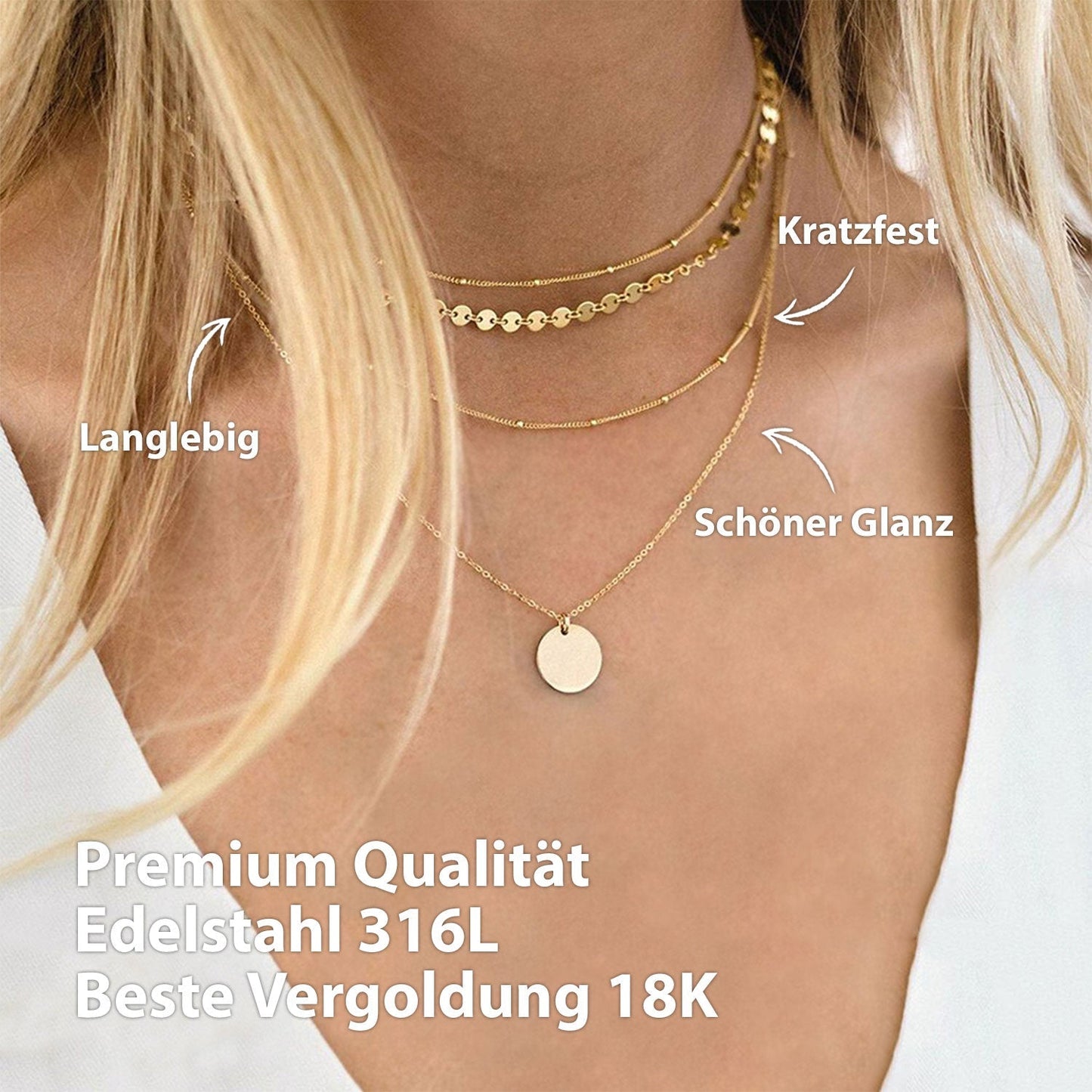 BonnyDot Kette Gold