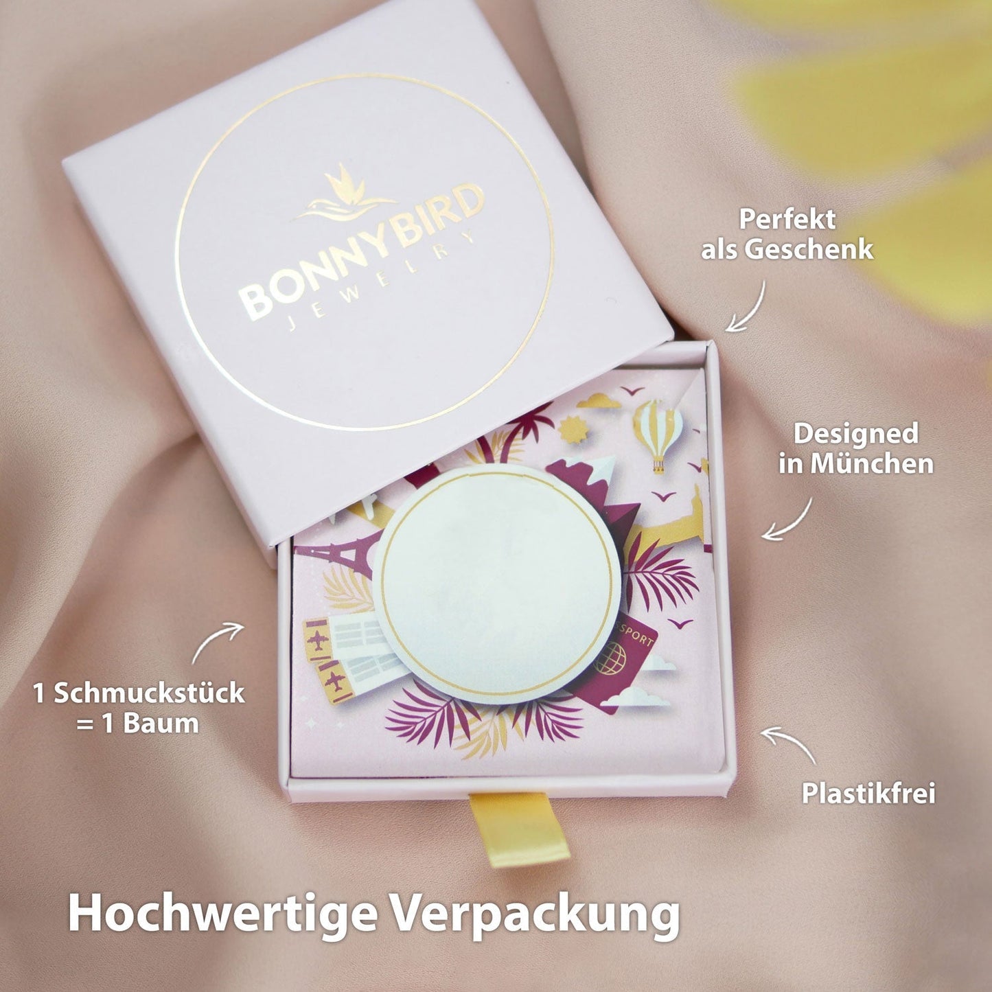 BonnyPearl Kette mit Perle Gold