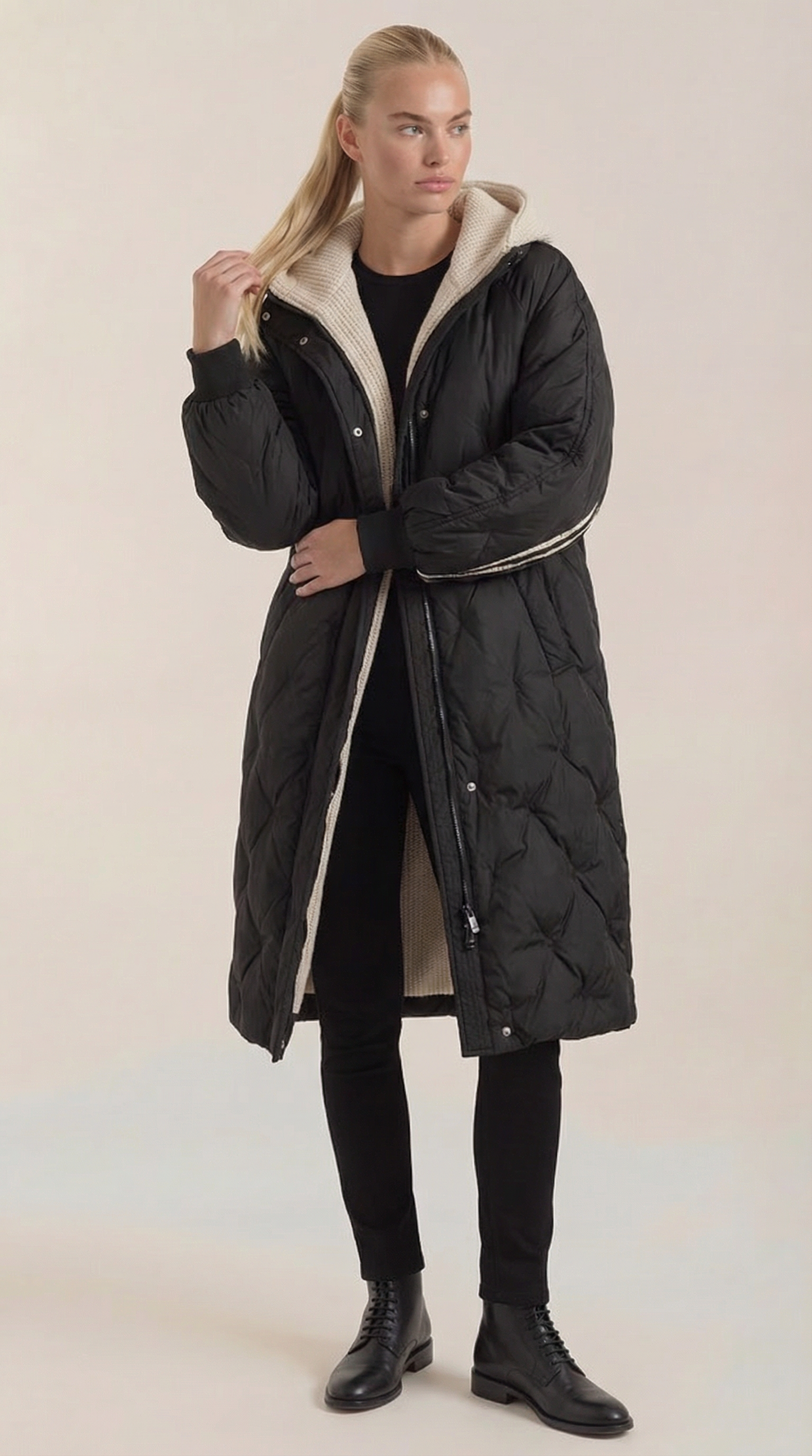 Minnie Hooded Padded Coat